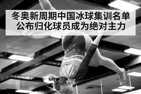 冬奥新周期中国冰球集训名单公布归化球员成为绝对主力